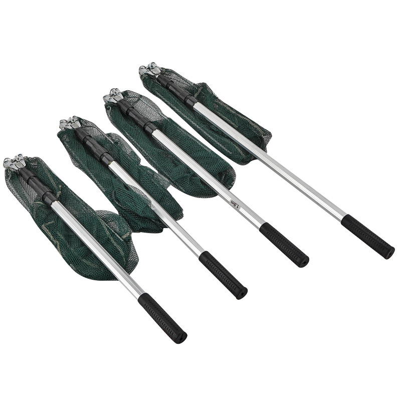 Cycling Landing Gear - Aluminum Alloy Fishing Landing Net with