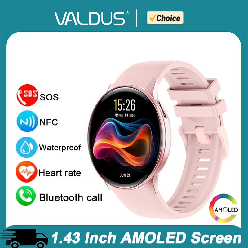 Cycling Heart Rate Monitor - VALDUS VS41 Pro Smartwatch Man Woman