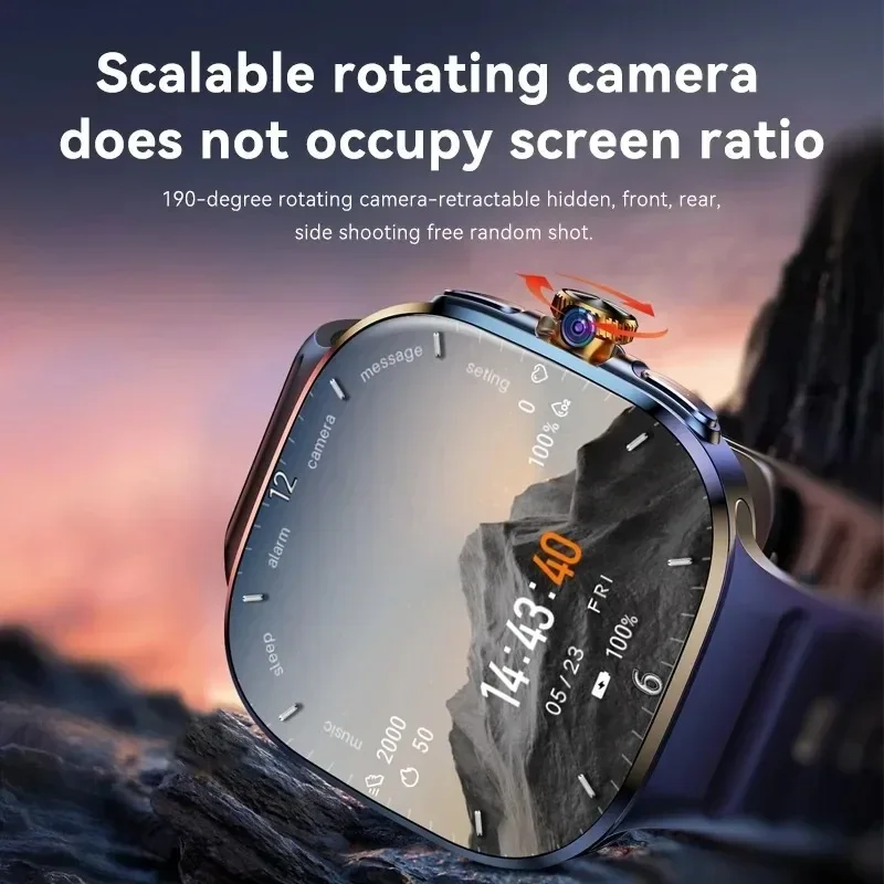 New M99 Smartwatch 5G SIM Card - Cycling Heart Rate Monitor 评论和价格