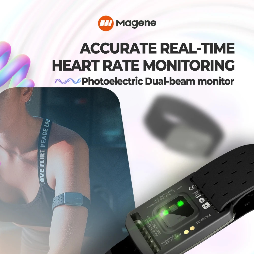 Magene H803 Heart Rate Armband - Cycling Heart Rate Monitor 评论和价格