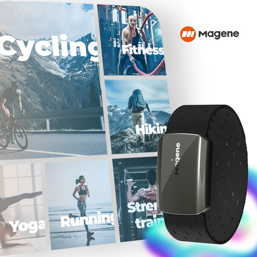 Magene H803 Heart Rate Armband - Cycling Heart Rate Monitor 评论和价格