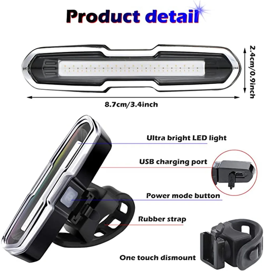 Waterproof USB Rechargeable LE - Cycling Gear Charging Station 评论和价格