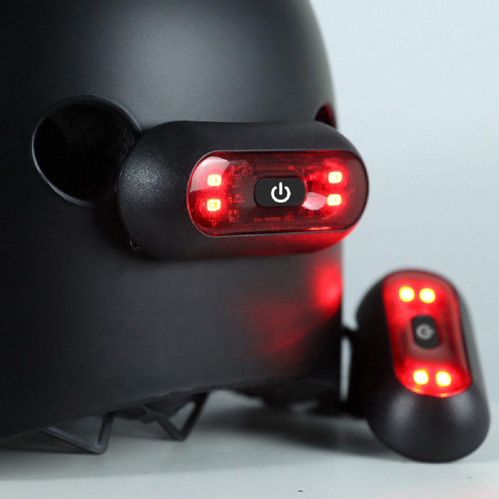 4 Lamp Beads Bicycle Helmet Le - Cycling Gear Charging Station 评论和价格