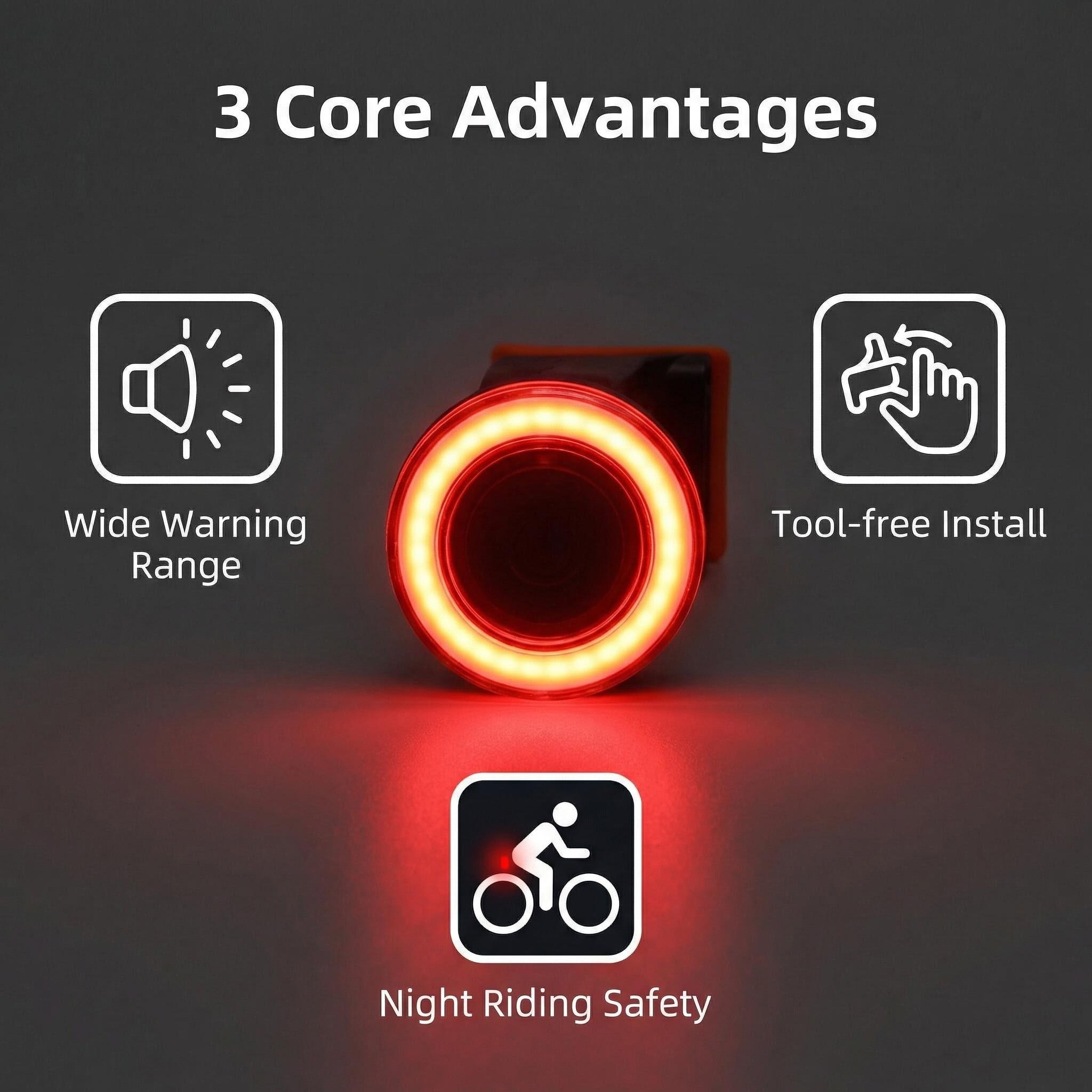 USB Rechargeable Bicycle Taill - Cycling Gear Charging Station 评论和价格