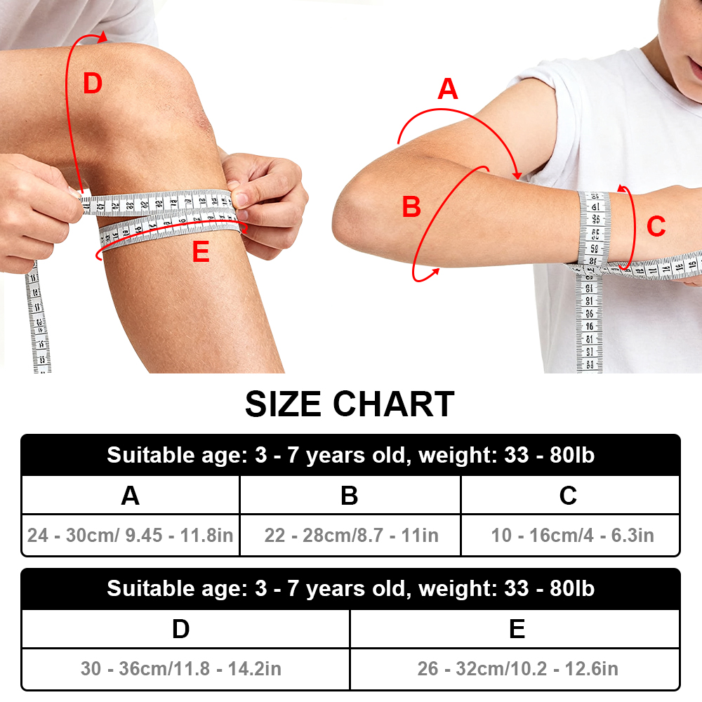 Kids Bike Helmet Knee Elbow Wr - Cycling Protective Gear For Kids 评论和价格
