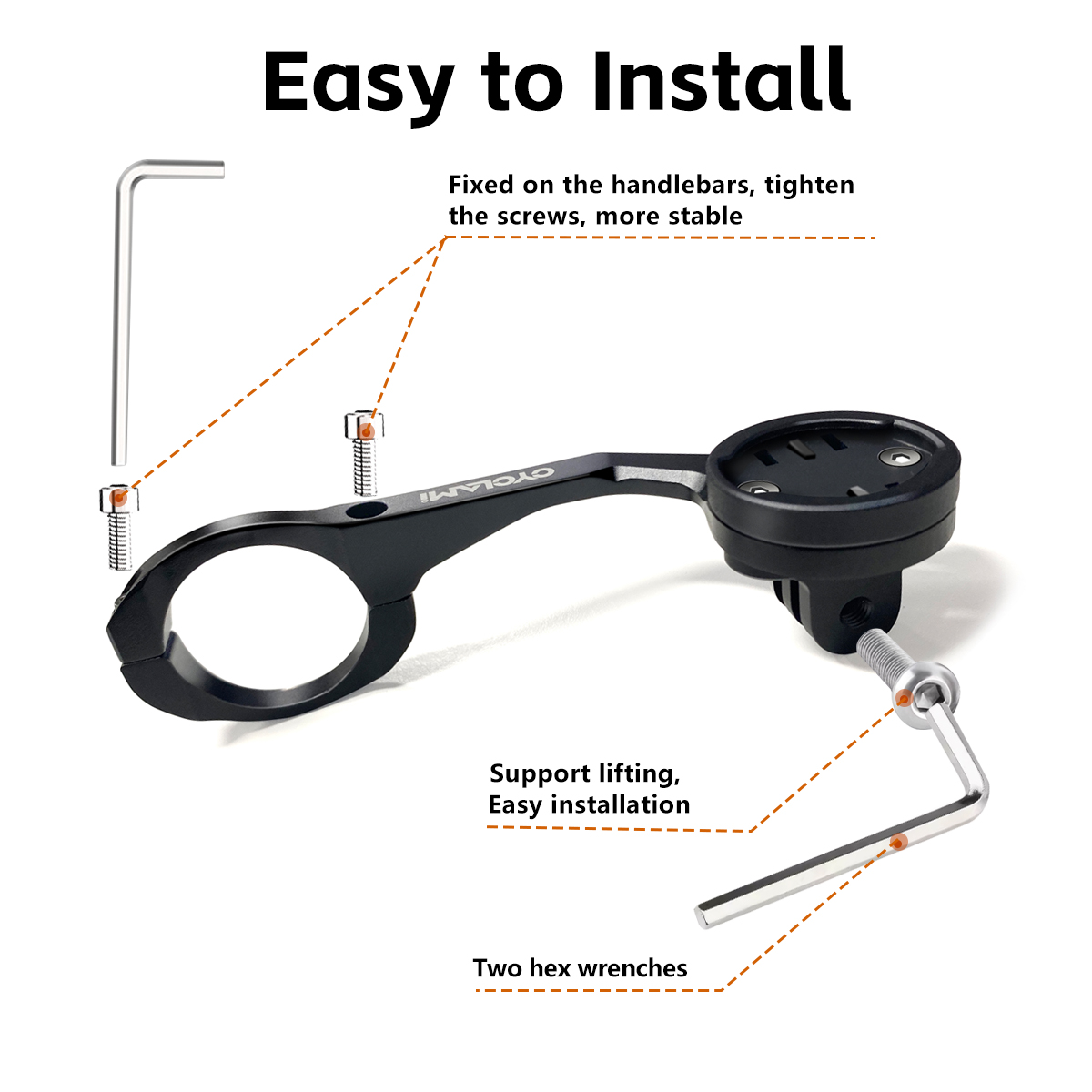 Aluminium Alloy Headlight Moun - Bike Computer Gps 评论和价格
