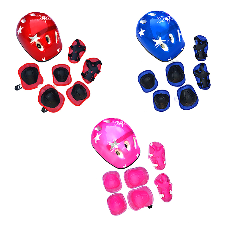New-7Pcs Kids Cycling Protecti - Cycling Protective Gear For Kids 评论和价格