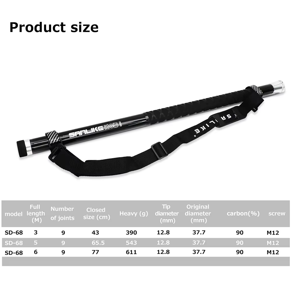 SANLIKE 3m Black Telescopic Ca - Cycling Landing Gear 评论和价格