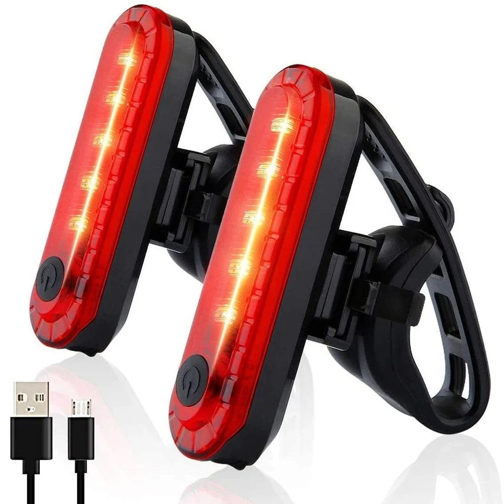 Bike Tail Light USB Rechargeab - Cycling Gear Charging Station 评论和价格